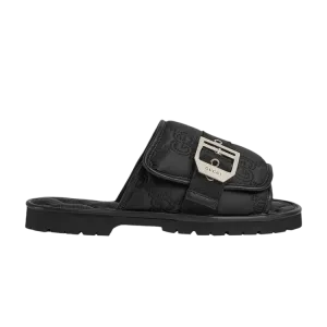 Шлепанцы Gucci GG Slide Sandal, Black