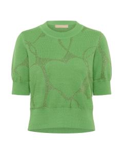 CULTURE Свитер 'Hearty' в зеленом цвете