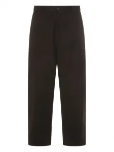 Брюки с нашивкой и пуговицами Carhartt Wip, черный