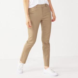 Женские узкие брюки до щиколотки Nine West, цвет australian wood