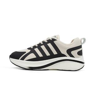 Женские противоскользящие износостойкие повседневные туфли QIAONAI, бежево-черные