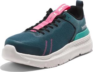 Timberland PRO женские ботинки Setra с композитным защитным носком, Green/White-2024 New