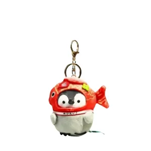 Очаровательный брелок пингвин, плюшевый кукольный подвес высотой 8 см Whoops