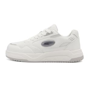 DEERWAY Увеличивающие рост, легкие, дышащие, нескользящие низкие кроссовки для скейтбординга, мужские, белые и серые