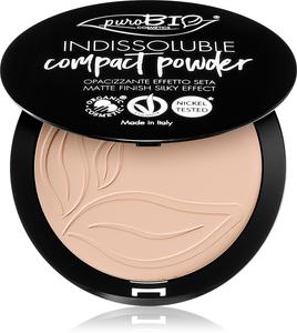 Компактная пудра Indissouble, матирующий эффект Purobio Cosmetics, atspalvis 01 9 гр