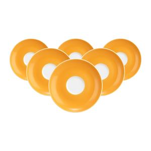 Блюдце Espressountertassen Liberty Pure Colors ø 12 см, набор из 6 штук Seltmann Weiden, Mango Orange