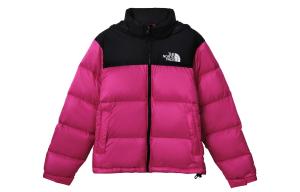 Пуховик унисекс THE NORTH FACE, цвет 	 Pink