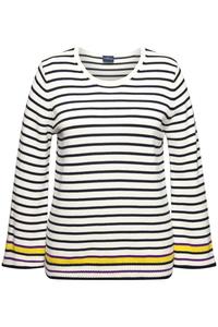 Тонкий вязаный свитер LAURASØN Sweater, белый