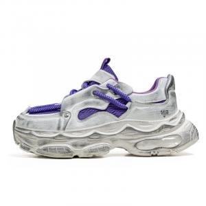 Износостойкие низкие массивные кроссовки для увеличения роста для мужчин NANJIREN, Purple