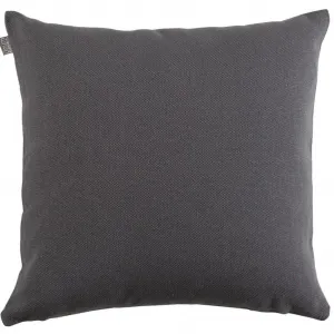 Декоративная наволочка из льна Перец, темно-серый, 40 х 40 см LINUM