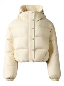 Укороченный пуховик Perfect Moment, кремовый