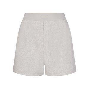 Свободные боксеры SKIMS Cotton Rib, цвет Light Heather Grey