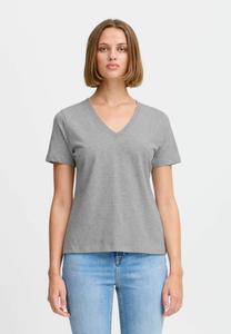 Футболка ICHI IHPALMER, Grey Melange/Grey