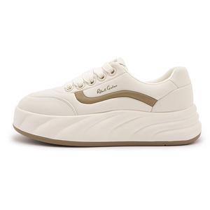 Milan love song Женские лоу-топ скейтбордские кеды бежевый хаки, цвет Beige Khaki