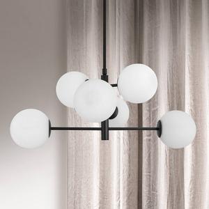 Подвесной светильник Nova Luce Impero Typ B, алюминий - 6-пламенный