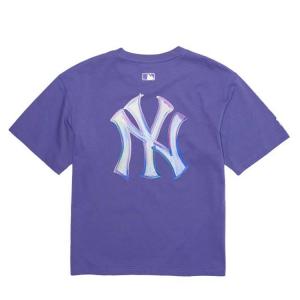 MLB Футболка унисекс New York Yankees/Purple Crew Neck Moderate