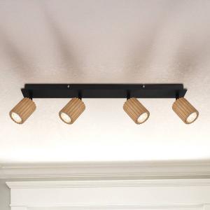 Потолочный светильник Globo Lighting Wenzel, каучуковое дерево / железо - количество пламен: 4