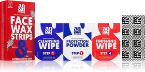 Восковые полоски для лица A.N.D. Beauty, 10× 2 шт