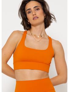 Спортивный бюстгальтер SASSYCLASSY, оранжевый