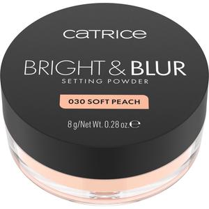 Пудра для лица bright & blur Catrice, 030 - soft peach, вес 8 гр.
