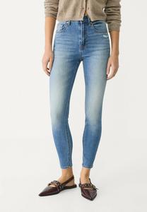 Джинсы скинни MIT SEHR HOHEM BUND Stradivarius, синий