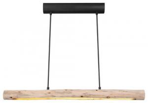 Подвесной светильник Globo, 80x7x150 см, натуральный/черный