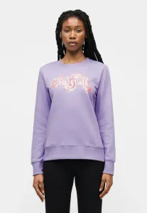 Толстовка с логотипом в виде волны Versace Jeans Couture, Lilac