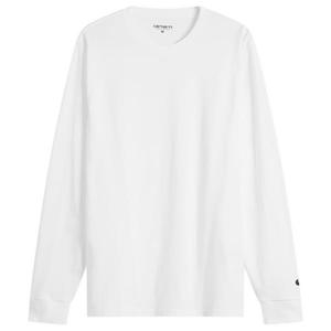 Футболка с длинным рукавом Carhartt Wip, белый & черный