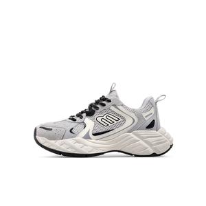 ST&SAT Серые противоскользящие массивные низкие кеды женские, цвет Gray