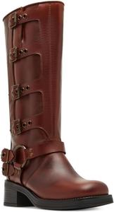 Steve Madden womens Rocky, Cognac Leather