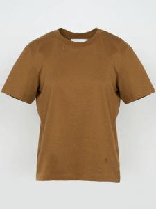Футболка из джерси Yves Salomon, коричневый