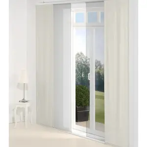 Штора-шарнир Sepino, 1 шт., на каретке Wirth, кремовый