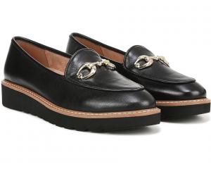 Женские черные кожаные туфли-лоферы Naturalizer Adiline Bit Loafer ZAP498 Naturalizer, черный