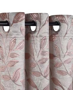 Набор из 8 штор для штор Modern Leaves с люверсом, 42 X 84 Superior, золото