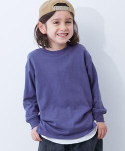 Футболка с длинными рукавами и ребристыми манжетами, размер 26SS Devirock, цвет Old Blue