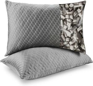 Bafode Подушка Bafode с эффектом памяти и охлаждающим гелем Dark Grey