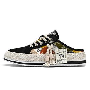 Captain illy ПВХ поливинилхлоридные износостойкие закрытые тапочки мужские черные, цвет Black