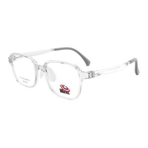 MARVEL Пластиковая овальная оправа для очков детская, Clear White