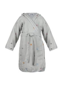 Муслиновый банный халат в горошек Kindsgut , Pünktchen Design