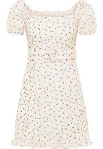 Платье myMo Mini Kurzarm, белый