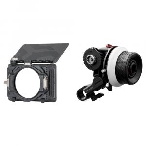 Tilta Mirage Matte Box with Top Flag and Pocket Follow Focus Kit