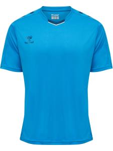 Футболка Hummel Trikot S/S Hmlcore Xk Poly Jersey S/S, цвет BLUE DANUBE