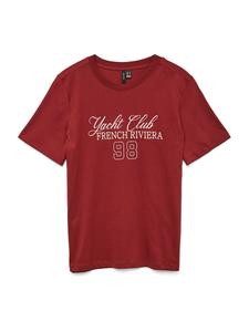 Футболка VERO MODA VMABY PAULINA, Wine red