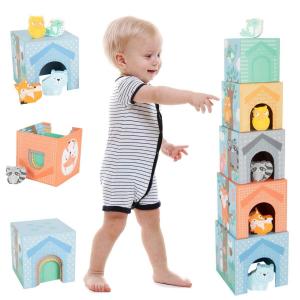 Небольшая башня-пирамида для ног с животными small foot