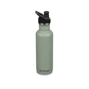 Классическая бутылка для воды на 27 унций со спортивной крышкой Klean Kanteen, цвет Sea Spray