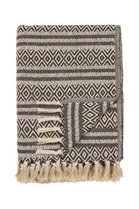 Хлопковое одеяло Адана 130 х 180 см House Nordic, коричневый