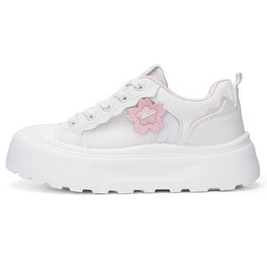 WARRIOR Износостойкие, нескользящие, повседневные туфли с низким верхом, женские, бежево-розовые