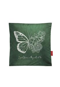 Подушка декоративная Irisette, 45x45 см, зеленый