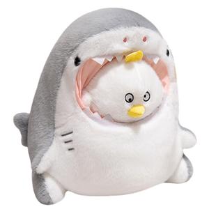 Трансформирующаяся плюшевая кукла Love Of Wormwood Shark, высота 30см/40см AIQINGCAOZHILIAN(WANJU)