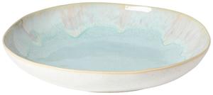 Чаша Costa Nova, 36x7 см, голубой/белый глянцевый